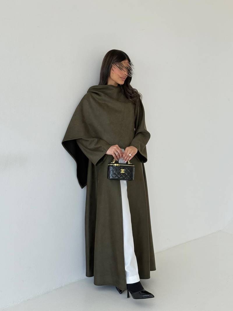 Luxe Shawl Abaya