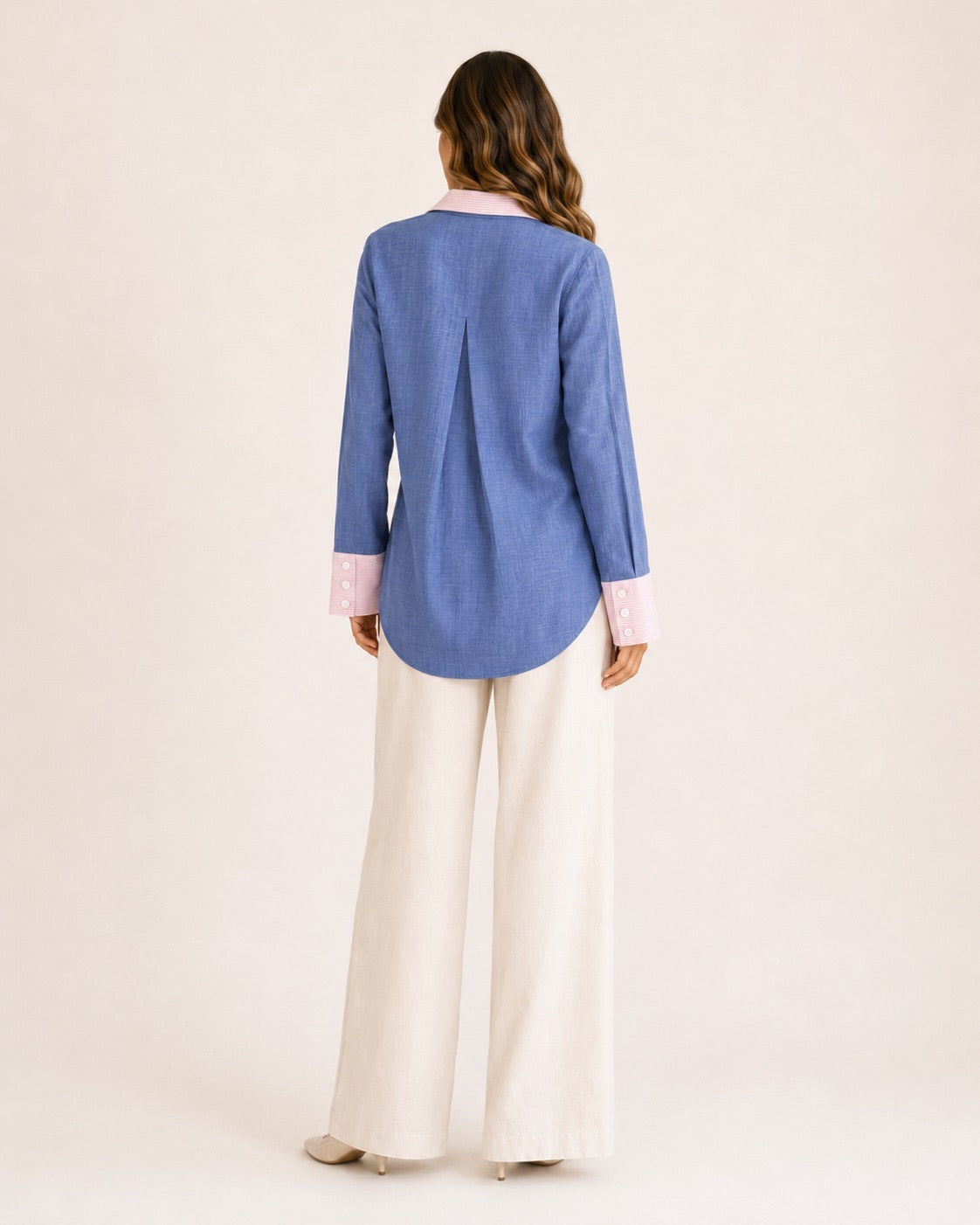 Striped linen shirt
