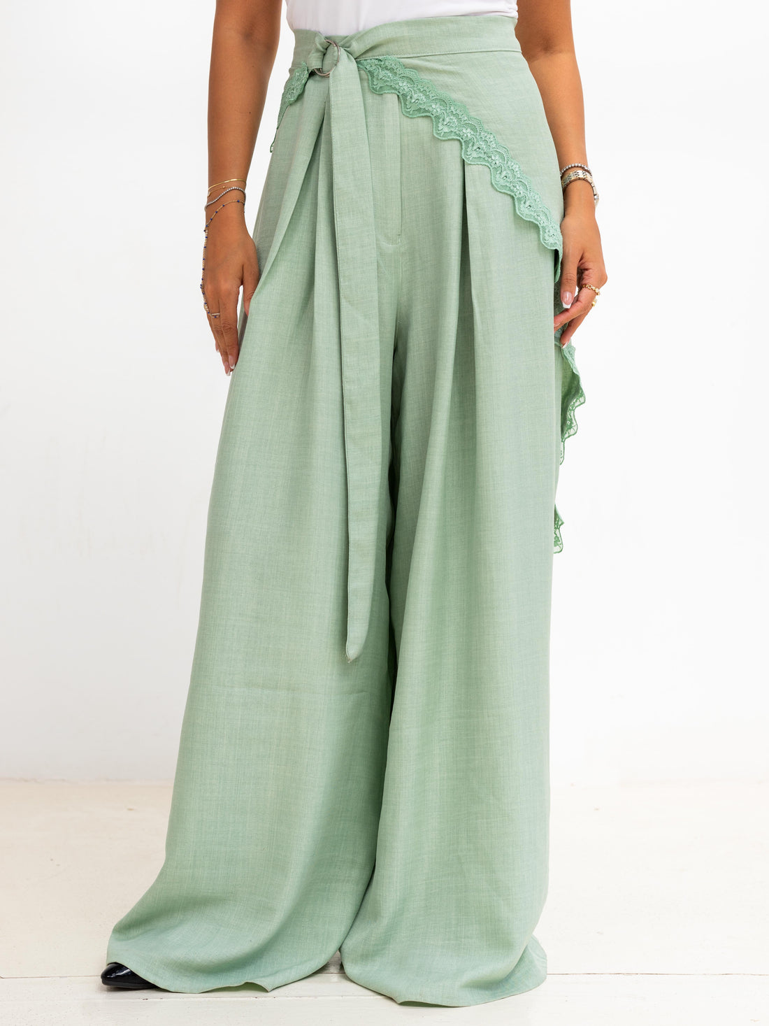Twist 2-in-1 Linen Pants