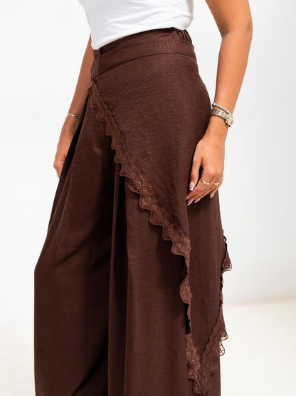 Twist 2-in-1 Linen Pants