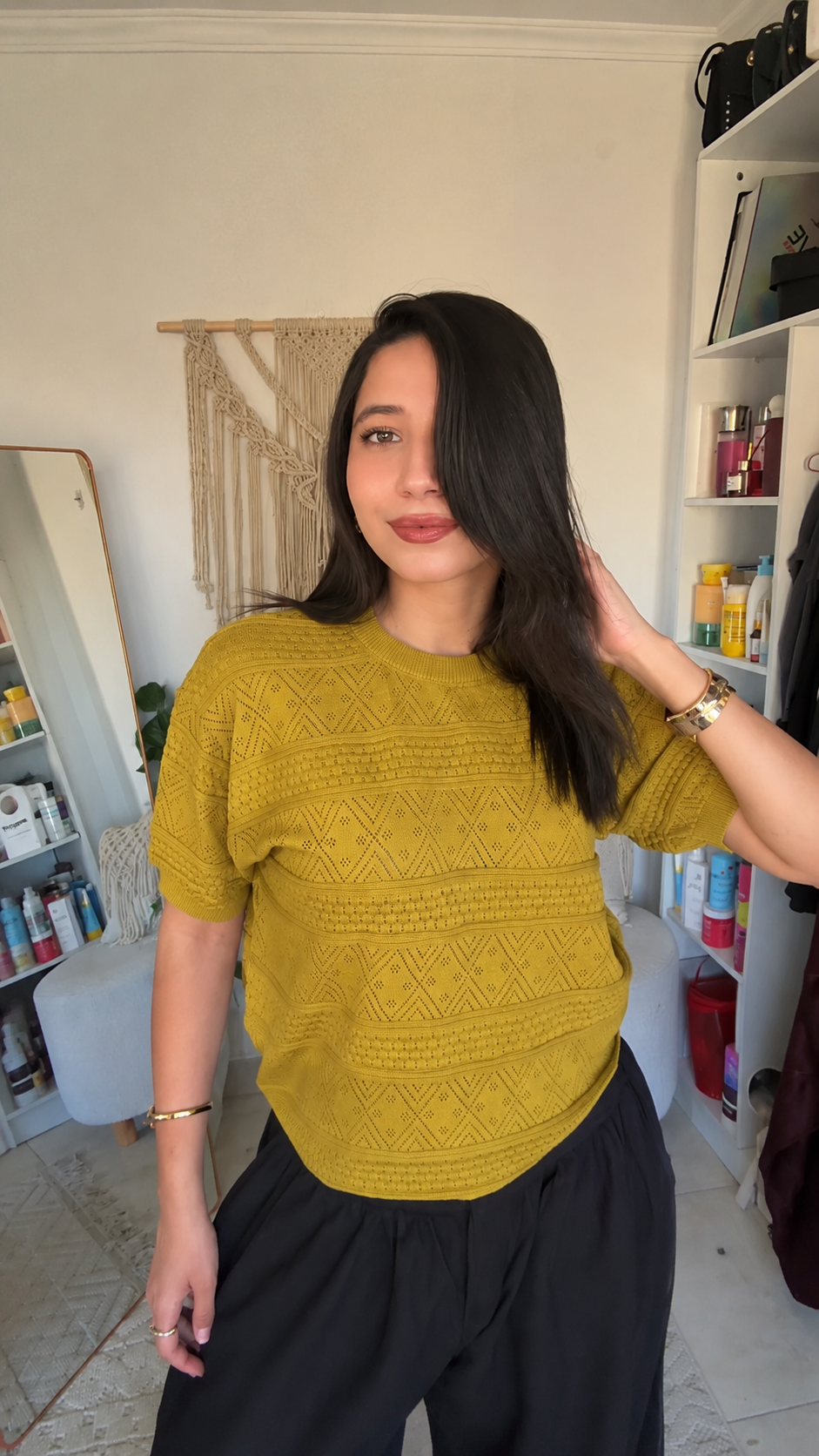 Luma Knit Tee Shirt