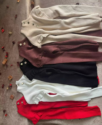 Shoulder Fringe Pullover