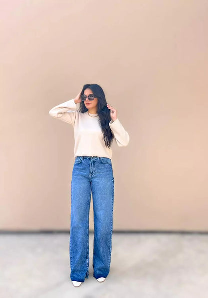 Straight Leg - Split Side