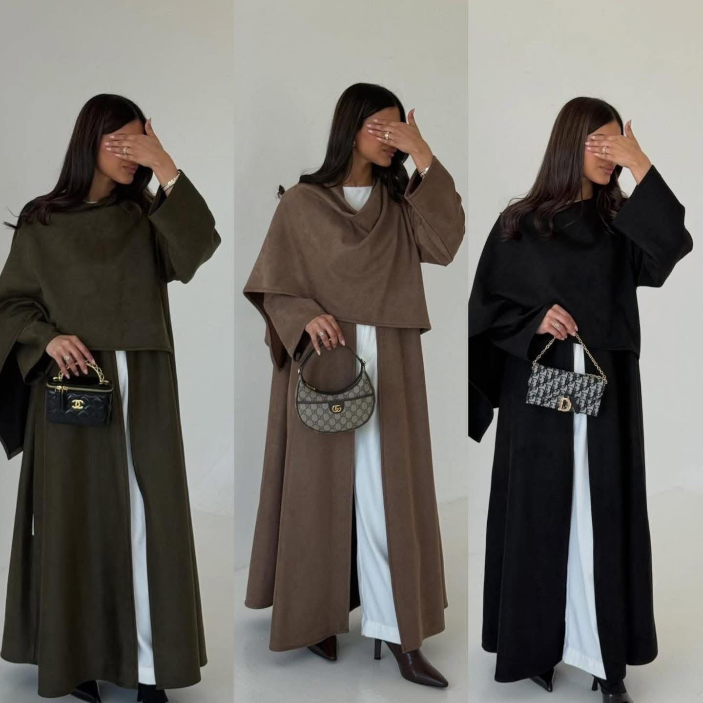 Luxe Shawl Abaya