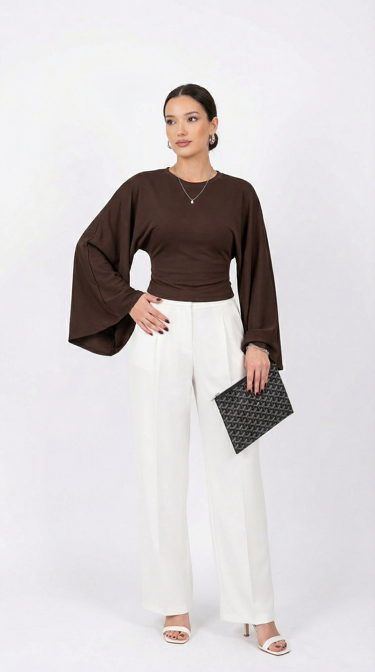 Celina wide sleeves blouse