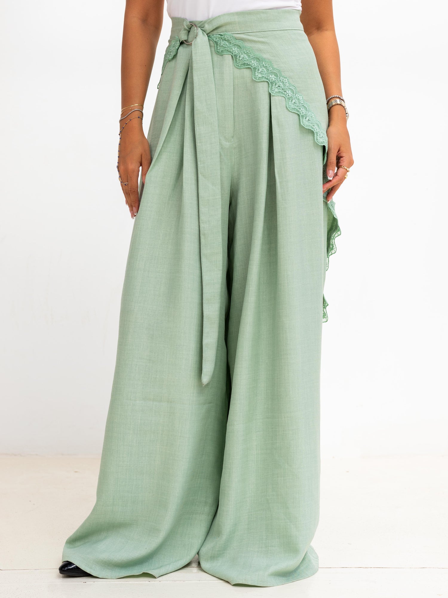 Twist 2-in-1 Linen Pants