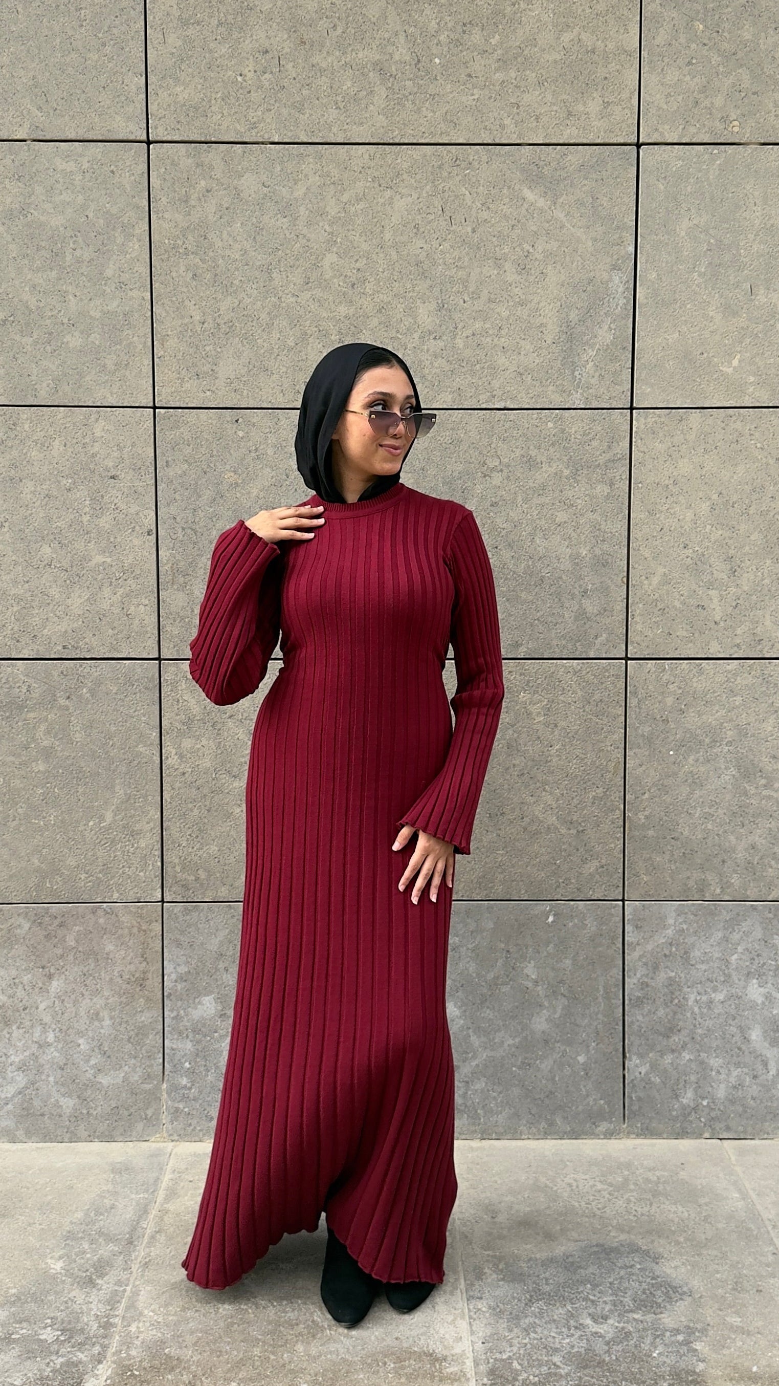 Rich Knitted Dress