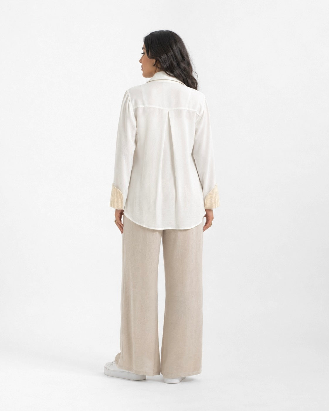 Striped linen shirt