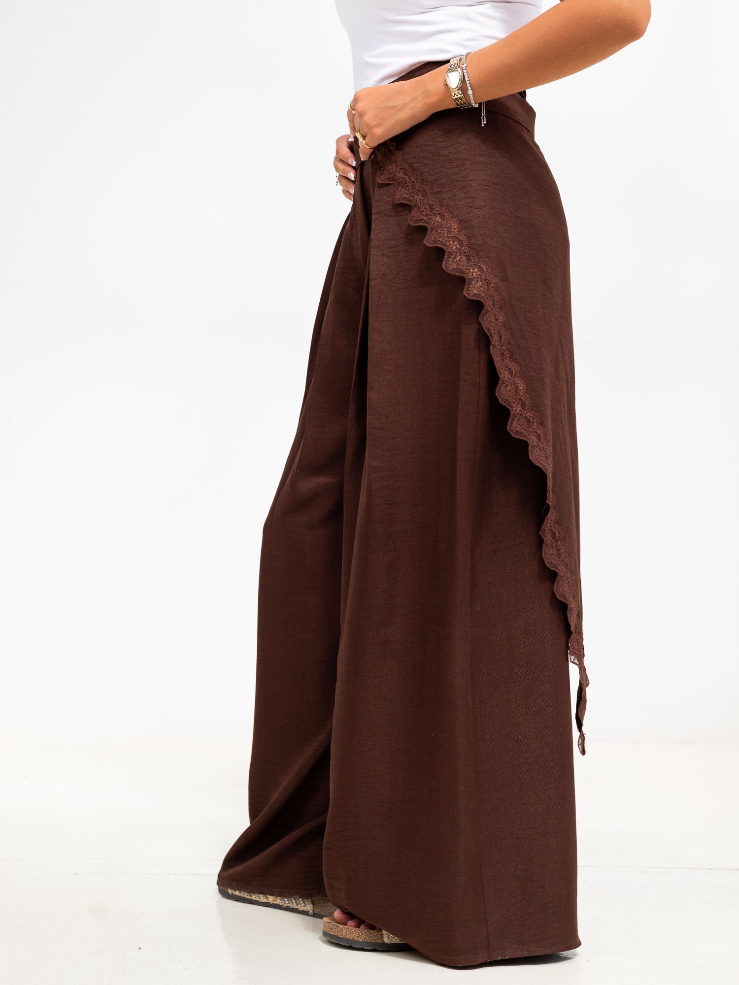 Twist 2-in-1 Linen Pants