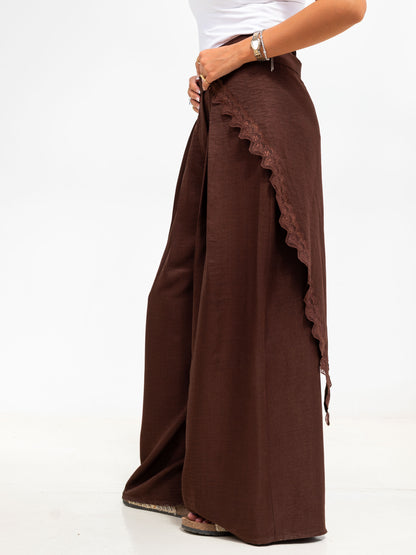 Twist 2-in-1 Linen Pants