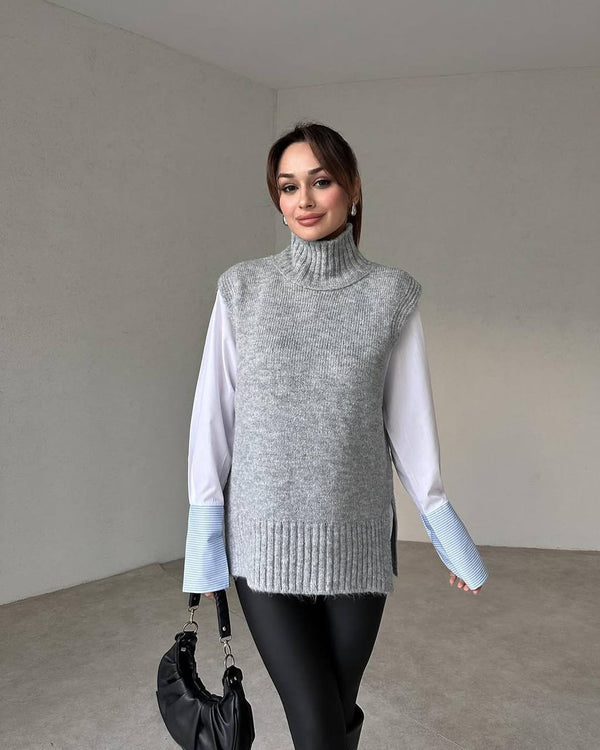 Turtleneck Vest